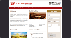 Desktop Screenshot of hotelsmsgrandinn.com